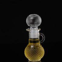 50ML Small Clear Glass Whisky Decanter Leakproof Screw Cap Mini Liquor Wine Bottle for Wedding Favors A7 gray