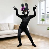 Unisex Animal Jumpsuit Costume for Kids and Adults, Cosplay Role Play Outfit 130 white