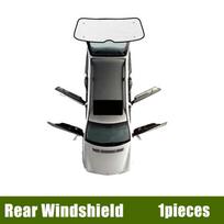 For Nissan NV200 Evalia Vanette 2010-2016 Full Privacy Window Visors Windshield Curtain Anti-UV Windows Covers Auto Accessories Rear Windshield black