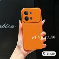 For Xiaomi Redmi 15 15C 14C 13C 13 12 12C 10C 9 9A 9C Luxury Lychee Leather TPU Shockproof Protective Back Cover Phone Case Redmi 15 5G (169mm) orange