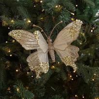Sparkling Dragonfly Hanging Decoration Glitter Christmas Tree Decorations  Xmas Tree Decor Style 3