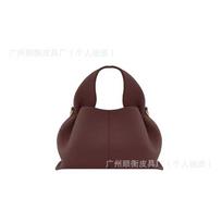 Polene Number Nine Cloud Leather Tote Bag - Small Crossbody Handbag Women Daily Use 22x12.5x14cm