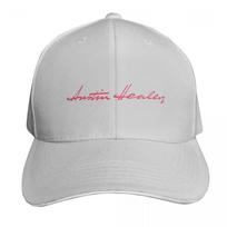Vintage Austin Healey logo Baseball Cap Curved Brim Classic Fit Low Profile Unstructured Unisex for Unisex Women white