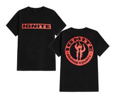 Ignite OG Shirt - Ignite Band Tee - Ignite T-shirt Hoodie - OG Shirt - Melodic hardcore band shirt 3XL red