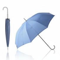 Marna Shupatto Umbrella fabric folds neatly when Buttonless Shupatto Umbrella Long Umbrella and S498B (The closed) Men's Women's (Azure Blue/58cm)