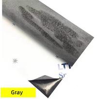19.7*58.6 Inch Self-adhesive Alcan Tara Suede Fabric Car Interior Upholstery Door Trim Dashboard Ceiling Central Armrest Repair pilka spalva
