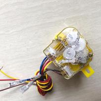 Washing Machine Timer Switch 3/6 Wire Wide Compatibility Replacement Component for Household Laundry Washer Repair A2 gray