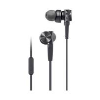 Sony MDR-XB75AP In-Ear Headphones with Remote and Microphone Black, Deep Bass, Noise Isolation