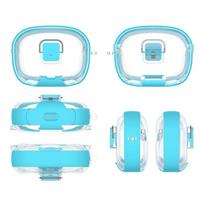Protective Case Sleeve For JBL Vibe Beam/Vibe Beam 2/Vibe 200TWS TPU Shell Case Cover Earphone Case with Carabiner & Holder