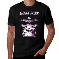 Shaka Ponk Violet Tshirt Casual Everyday Wear Tshirt 3XL black