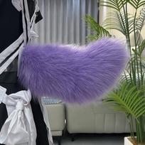 Judantis Uodegos Cosplay Uodega Realistiškas Plaukuotas Reguliuojama Katės Uodega Elektrinė Plaukuota Uodega Vaikų Šalis violetinė