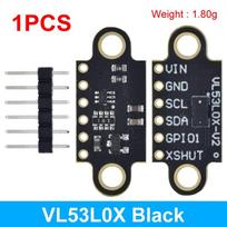 1/5PCS VL53L0X Time-of-Flight (ToF) Laser Ranging Sensor Breakout 940nm GY-VL53L0XV2 Laser Distance Module I2C IIC 3.3V/5V