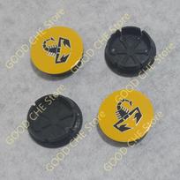4 vnt. 50 mm For Scorpion Abarth 5CC 1100 500 595 Lydinio Automobilio Ratlankio Centrinis Dangtelis Stebulės Dulkių Nešalinantys Dangteliai Stiliaus Aksesuarai 50mm-4PCS-A