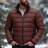 Men S Hooded Casual Warm Cotton Coat Multi Color Winter XL ruda