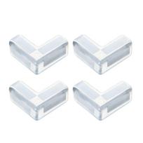 4Pcs Soft Safety Desk Table Corner Protector Edge Protection Corner Guards Anticollision Strip