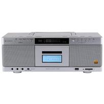 Toshiba Radio Cassette Audio Recorder, High-Resolution Compatible, Silver, AX-KCR90(S)