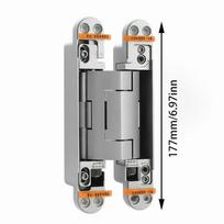 Silent Close Hydraulic Adjustable Hinge Folding Concealed Hinge Soft Closing Hinge  Outside Opening Style C