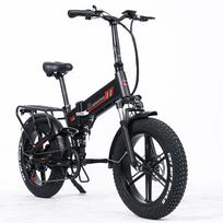 RANDRIDE YX20M Adult Electric Bicycle 48V17AH Battery All-Terrain E-bike 1000W Motor Men's E-Mountain Electric Bike 20*4.0 Inch Fat Tire Ebike