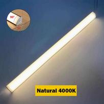 30/40/50CM 90° LED kieto vamzdžio lempa DC12V Didelio ryškumo baltas natūraliai šiltas aliuminio LED spintelės lempa spintelėms virtuvės naktinis apšvietimas