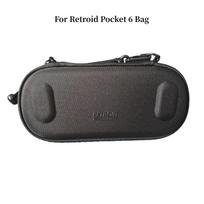 Original Retroid Pocket 6 Carry Bag Shockproof RP6 Game Console Handheld Storage Bag Case Protective Box Shell Accessories