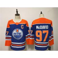 Edmonton Oilers NHL ledo ritulio marškinėliai vyriški ledo gerbėjų apranga Premium sintetinio audinio komandos uniforma XXXL orange