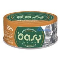 OASY More Love Chicken with cheese - wet cat food - 70g