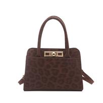 Handbag, Hand-held Tote Bag, Fashionable Clasp, Small Exclusive Crossbody Bag Casually kava