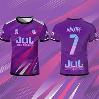 JUL Toto Ninetta Rien 100 Rien Jersey Summer Outdoor Breathable Soccer Training T-Shirt Crew Neck Tee S