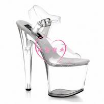 Pole Dancing Batai Aukštakulniai Modelis Podiumas Moteriški Batai Krištolinės Sandalai 20 cm Didelio Dydžio Aukštakulniai 46 Dydis YKC 38 gray