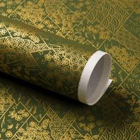 Paper-cut Origami Paper Sakura Pattern Folding Paper DIY Craft Paper  Paper Cutting 4 brown