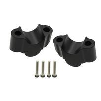 Guerrilla 450 Handlebar Riser Clamps Handle Bar Rise Extend Mount Adapter For RE GUERRILLA450 2024-2025 Motorcycle black