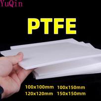 High-Quality PTFE Sheet Thickness 0.3/1/3/5/8/10mm PTFE Plate PTFE Board Block Polytef Plate Anti-Corrosion 0.3mm 2Pcs