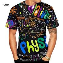 New Funny Math Formula 3D Printed Graphs T Shirt Men And Women Summer Casual Short-sleeve Oversize Street T-shirt Kid Tees Tops 6XL brown