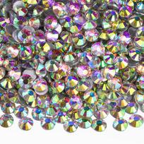 Hotfix Crystal AB Rhinestones DIY Iron On Jewelry Making Glass Beads Flatback Crafts Accessories Stones For Cap Dancing Dress white