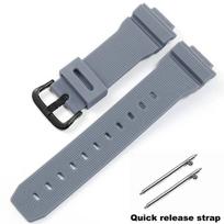 G-SHOCK 5611 ga2100 gumos dirželis CasiOak GA-2100/2110 GM-2100 Laikrodžio apyrankė Silikoninė Vyrams ir Moterims Apyrankės Aksesuarai 16mm 16mm gray