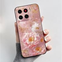 Printing Pattern Case For ZTE Blade A56 Z2473 Nubia A56 Soft Silicone Black Shell Cover For Blade A56 Pro Cute Flower Casing ZTE Blade A56 Pro gray