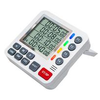 Magnetic Kitchen Timer 4 Channels Four Sets of Timing Large LCD Display Digital Cooking Countdown Timer Home Kitchen Accessories3 balta
