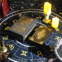 Witekin auksu dengtos Tarot kortos: Pilnas rinkinys pradedantiesiems su analize