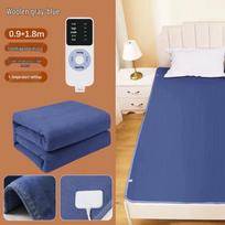 Išmani dvigubo valdymo elektrinė šildoma antklodė - Neperšlampama, pastovios temperatūros, saugi, vandeniui atspari, skirta naudoti namuose Junzilan Standard Electric Blanket brown