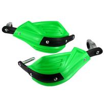 Motorcycle Handguards Windshield Protector Off-Road Dirt Bike ATV Trail Scooter Handlebar Guard Universal Fit Green green