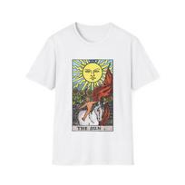 The Sun Tarot Card T-Shirt | Vintage Tarot Illustration, OcculT-Shirt M white