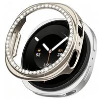 Accessories For Samsung Galaxy Watch 9 8 40mm 44mm Case Hollow PC Protective Bumper Shell For Galaxy Watch8 Cute Diamond Cover Galaxy 9 8 40mm