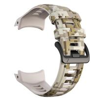 22/26 mm kamufliažinio rašto silikoninis dirželis, skirtas Garmin Instinct 3 45 mm/50 mm, ekologiškas kamufliažinio rašto dirželis Garmin Instinct 3 45mm gray