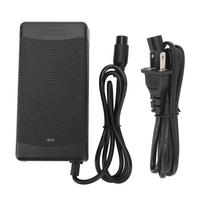 Battery Safe 48v Charger 2a Protection With 3 Prong Plug For Kugoo M4 Prom4 Electric Scooter Matches the image,US PLUG black