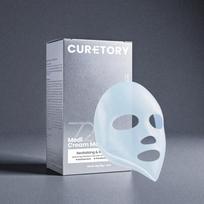 [FACE FACTORY] Curetory 72Shot Medi Cream Mask Pack (4Sheets) gray