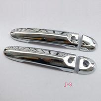 for Nissan Juke 2010 2011 2012 2013 2014 2015 2016 ABS Chrome Door Handle Cover Door Handle Car  Accessories 4 J-3 gray