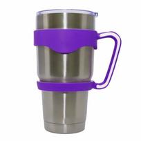 Violetinė rankena 30 oz Yeti Rtic Sic puodelio laikikliui, gertuvei, kelioniniam puodeliui purple