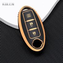 Tpu Auto Smart Key Fob Cover Case Housing Remote Fit For Nissan Qashqai Juke J10 J11 X-Trail T32 T31 Kicks Tiida Pathfinder Note Fit For Infiniti gray