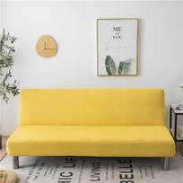 Stretch Sofa Cover Folding Big Elasticity Couch Cover for Sofa Without Armrest Folding Cover For Sofa Bed copridivano Size L 195-225cm