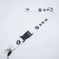 Motociklo Automobilio Mobiliojo Telefono Kaklo Dirželis Virvelė Raktų Pakabukas BMW M Performance F30 E90 E46 F10 E60 G30 F20 X5 E70 E39 E36 X3 X7 balta
